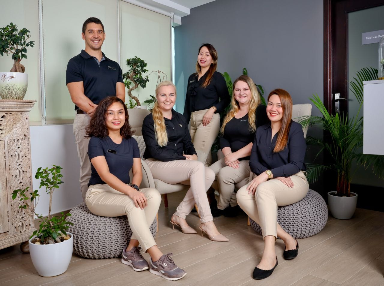 Franklin Chiropractic Dubai Team Photo